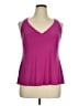 Mainstream Purple Tank Top Size 1X - photo 1