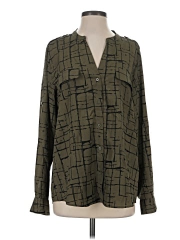 Calvin Klein Long Sleeve Blouse (view 1)