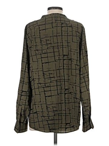 Calvin Klein Long Sleeve Blouse (view 2)