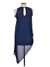 BCBGMAXAZRIA Blue Sleeveless Blouse Size L - photo 2