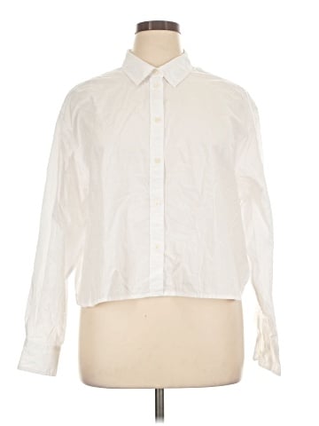 Gap Long Sleeve Button-Down Shirt (view 1)