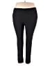 Just Fab Solid Black Active Pants Size M - photo 1