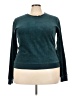 American Apparel 100% Cotton Teal Pullover Sweater Size 2X (estimated) - photo 1
