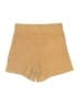 SKIMS Tweed Gold Brown Shorts Size S - photo 2