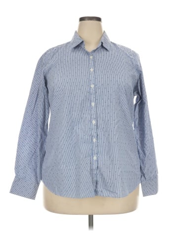 Lands' End Long Sleeve Button-Down Shirt (view 1)