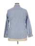 Lands' End Polka Dots Blue Long Sleeve Button-Down Shirt Size 18 - photo 2