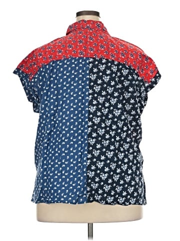Style&Co Short Sleeve Blouse (view 2)