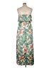 AaKaa 100% Polyester Tropical Green Casual Dress Size M - photo 2