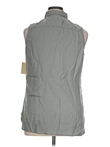 Coldwater Creek Sleeveless Button-Down Shirt (view 2)