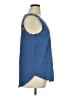 Akemi + Kin 100% Cotton Blue Sleeveless Top Size 1X - photo 4