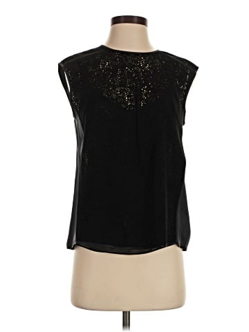 Rebecca Taylor Sleeveless Silk Top (view 1)
