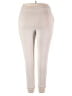 Express Solid Ivory Casual Pants Size L - photo 2