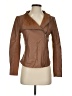 Trouve 100% Leather Brown Leather Jacket Size XS - photo 1