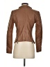 Trouve 100% Leather Brown Leather Jacket Size XS - photo 2