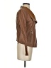 Trouve 100% Leather Brown Leather Jacket Size XS - photo 4