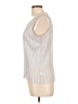 NY Collection 100% Polyester Silver Sleeveless Blouse Size L - photo 5