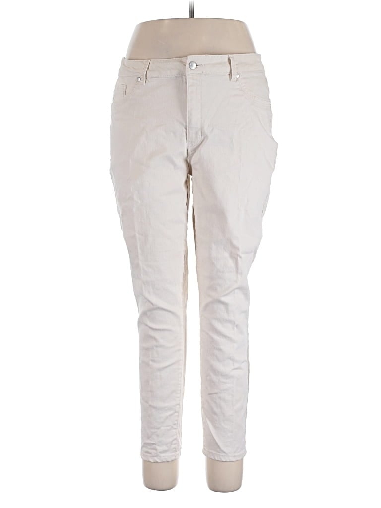 Pre-owned D.jeans Jeans In Ivory