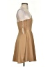 Assorted Brands Solid Tan Cocktail Dress Size P (petite) - photo 4