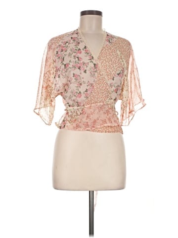 MNG Short Sleeve Blouse (view 1)