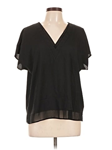 DKNY Short Sleeve Blouse (view 1)