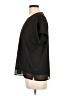 DKNY 100% Polyester Black Short Sleeve Blouse Size L - photo 5