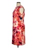 Chaps Floral Orange Cocktail Dress Size 16 - photo 5
