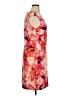 Chaps Floral Orange Cocktail Dress Size 16 - photo 4