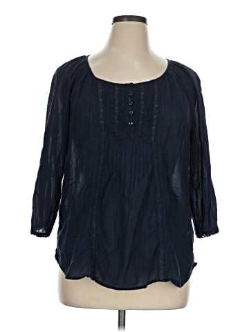 SONOMA life + style Long Sleeve Blouse (view 1)