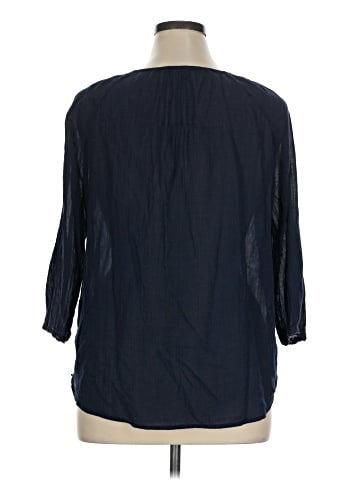 SONOMA life + style Long Sleeve Blouse (view 2)