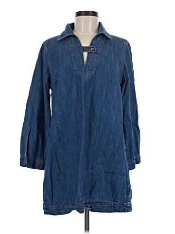 Old Navy 3/4 Sleeve Button-Down Shirt (view 1)