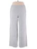 Chico's Stripes Gray Linen Pants Size Lg (2) - photo 1