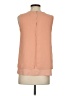 Anne Klein 100% Polyester Orange Sleeveless Blouse Size XS - photo 2
