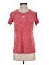 Under Armour 100% Polyester Red Active T-Shirt Size XS - photo 1