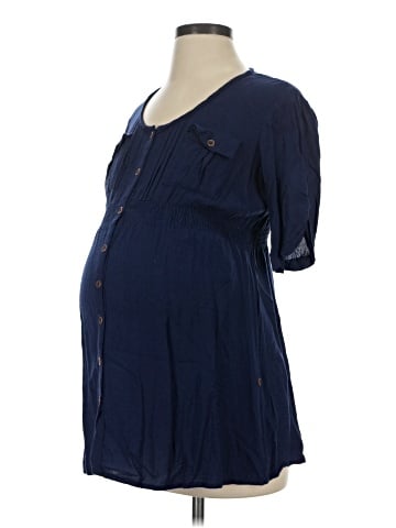 Oh! Mamma 3/4 Sleeve Top (view 1)