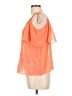 Jealous Tomato 100% Polyester Orange Short Sleeve Top Size L - photo 5
