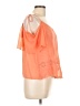 Jealous Tomato 100% Polyester Orange Short Sleeve Top Size L - photo 4