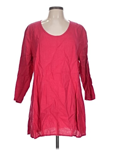 Flax 3/4 Sleeve Blouse (view 1)