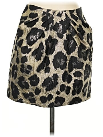Tibi Faux Leather Skirt (view 1)