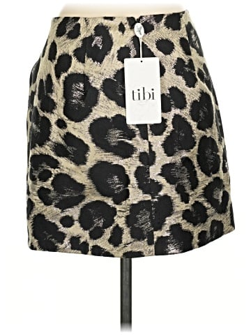 Tibi Faux Leather Skirt (view 2)
