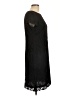 Talbots 100% Polyester Black Cocktail Dress Size 10 - photo 4