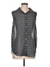 H&M 100% Polyester Gray Sleeveless Blouse Size 10 - photo 1