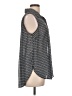 H&M 100% Polyester Gray Sleeveless Blouse Size 10 - photo 4