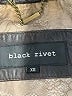 Black Rivet 100% Polyester Black Jacket Size XS - photo 6