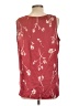 Halogen 100% Polyester Burgundy Sleeveless Blouse Size L - photo 2