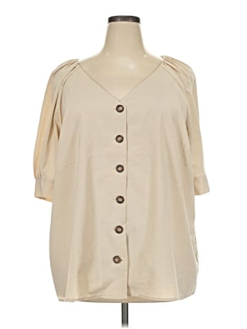 Pleione 3/4 Sleeve Blouse (view 1)