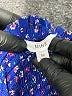 Mine 100% Polyester Hearts Blue Casual Dress Size M - photo 4