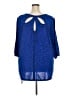 Catherines Blue 3/4 Sleeve T-Shirt Size 3X - photo 2
