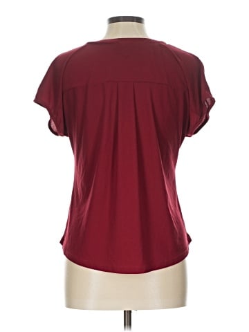 Flower Short Sleeve Blouse (view 2)