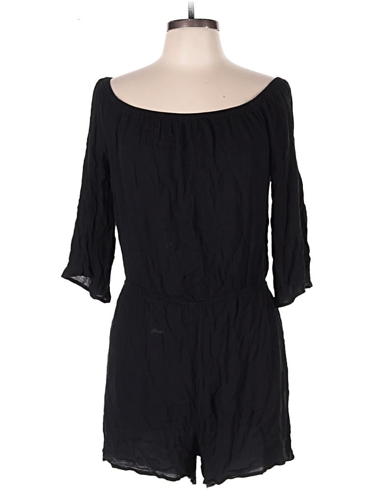 Pre-owned Kona Sol Romper In Black