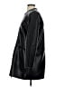 Zara 100% Polyester Black Coat Size S - photo 5